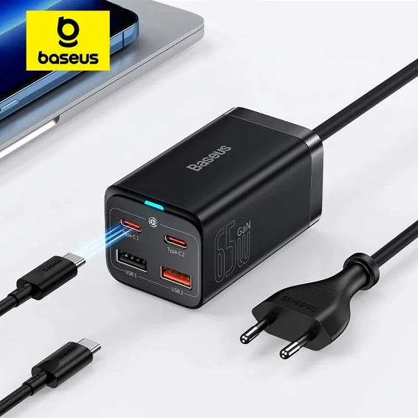 Baseus QuadCharge: One Charger for All Your Devices