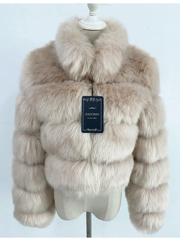 ZADORIN Coat Women Luxury