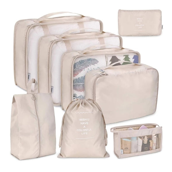 8Pcs/set Storage Bags For Travel